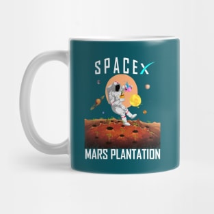 Spacex Mars Plantation Mug